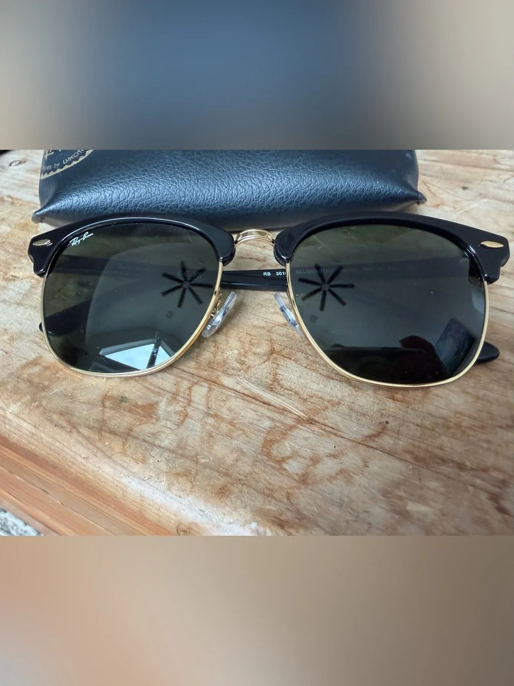 Ray-Ban Clubmaster Women’s Sunglasses with Case